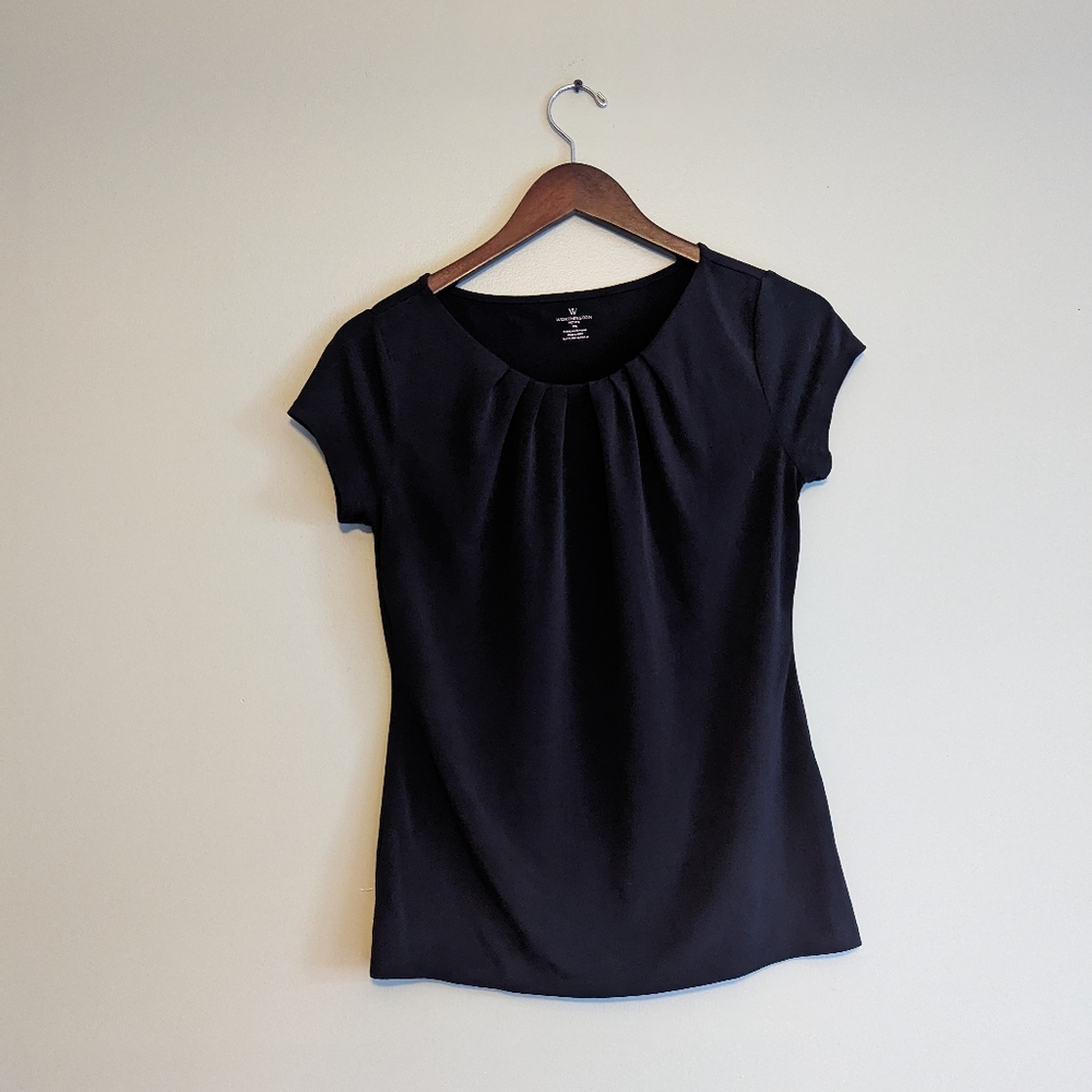 Worthington Black Blouse Shirt
